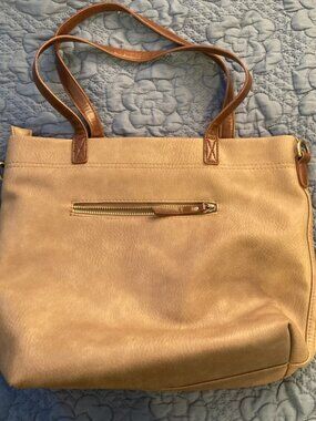 Sasha & Siri Tan Shoulder Tote Bag